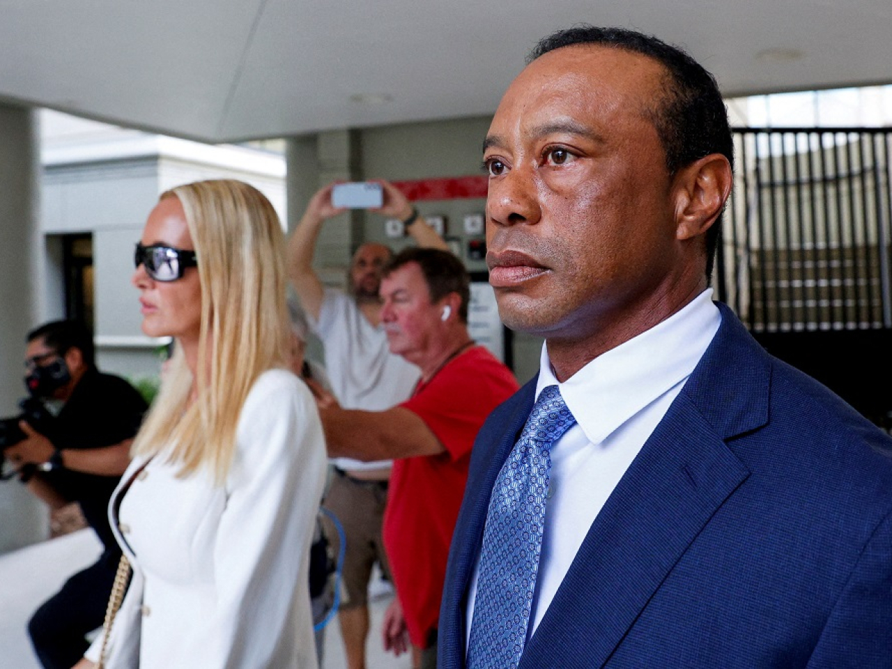 The judge told golf superstar Tiger Woods he would be sent straight to jail if he drives during his five-year ban. Photo: Reuters