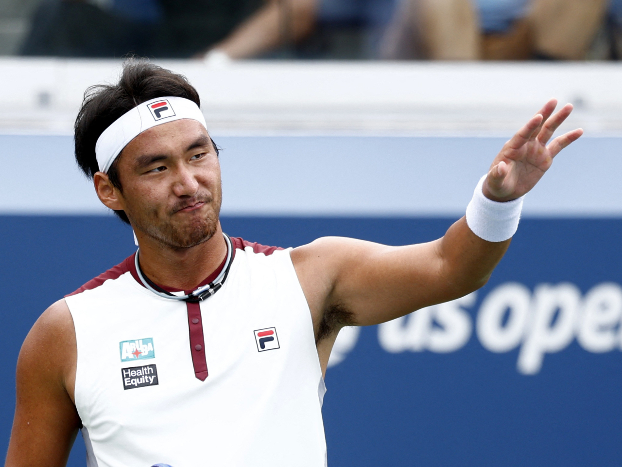 Bu's victory over Rafael Jodar at the US Open marks his first-ever win at the Grand Slam level. Photo: Reuters