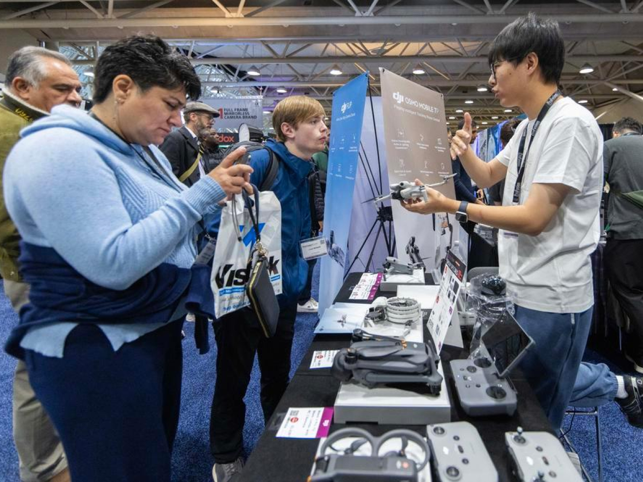 DJI has protested a US finding that it poses unacceptable risks to the country's national security. Photo courtesy of Xinhua