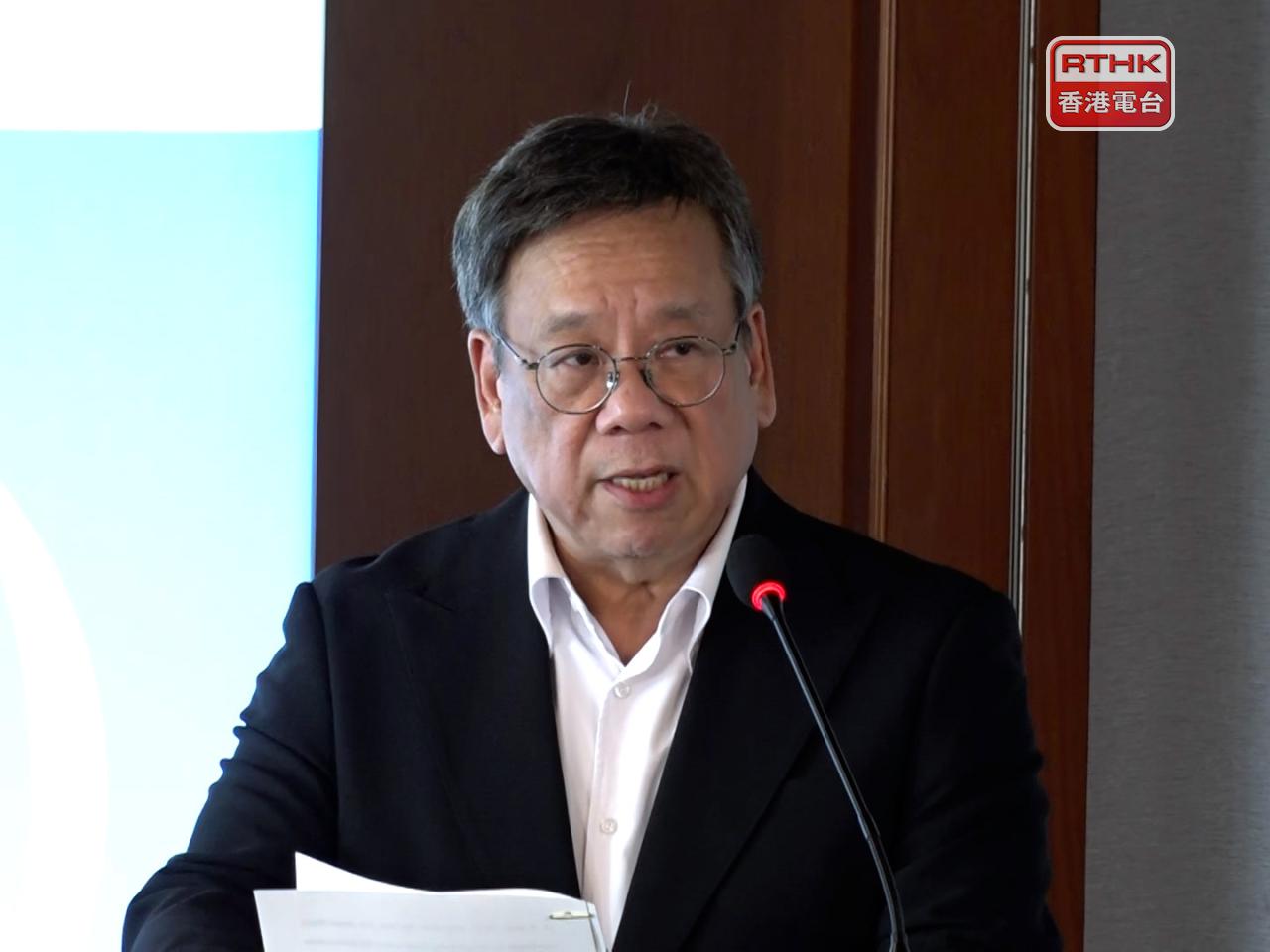 丘應樺形容，今次是香港展覽業的重要里程碑，亦是政府1億元吸引國際展覽落戶香港的資助計劃下，首個獲得支持的重大展覽項目。（彭冠中攝）
