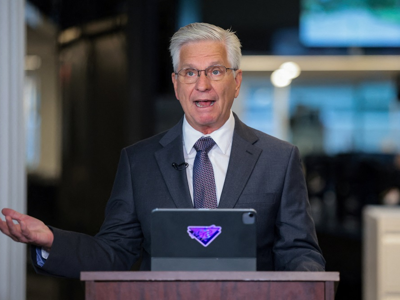 Federal Reserve Governor Christopher Waller said he would be inclined to let key interest rates stand should upcoming data confirm that price pressures are easing. Photo: Reuters