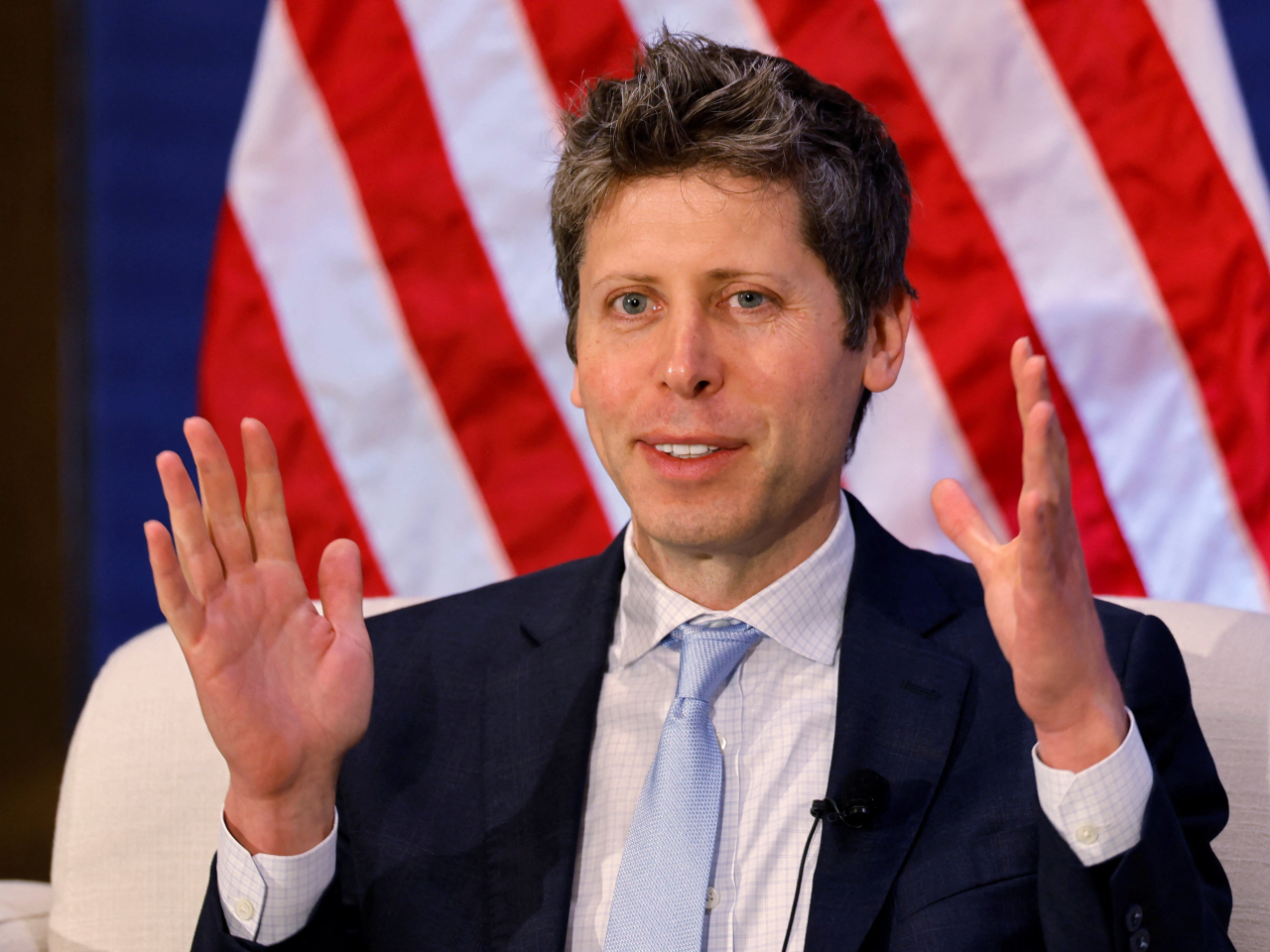 Sam Altman says OpenAI is working towards getting Astra in everyone's hands quickly. File photo: Reuters