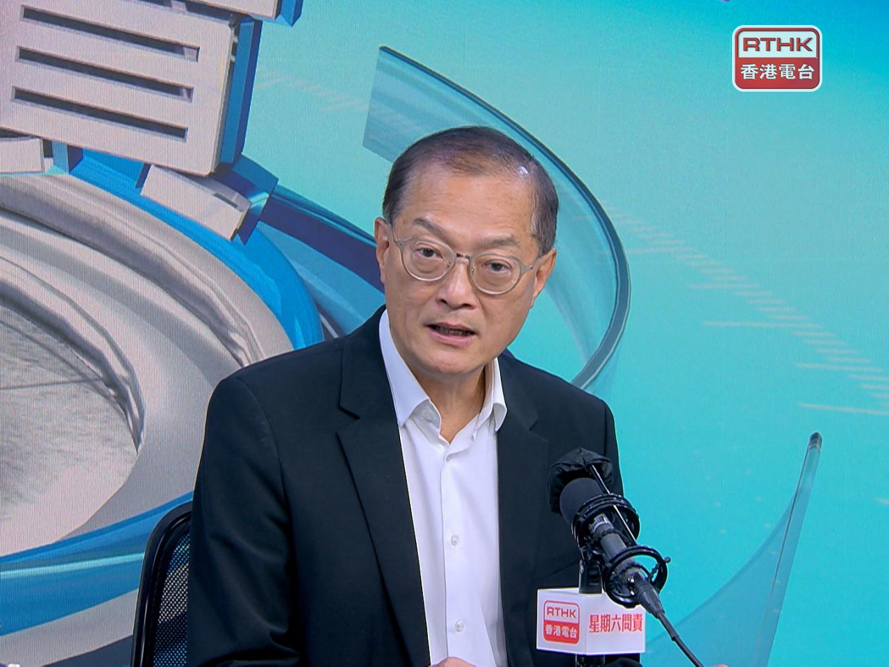 盧寵茂表示，現時本港流感病毒的陽性比率較基準線高很多。