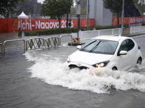 Record rain disrupts build up to Asian Games