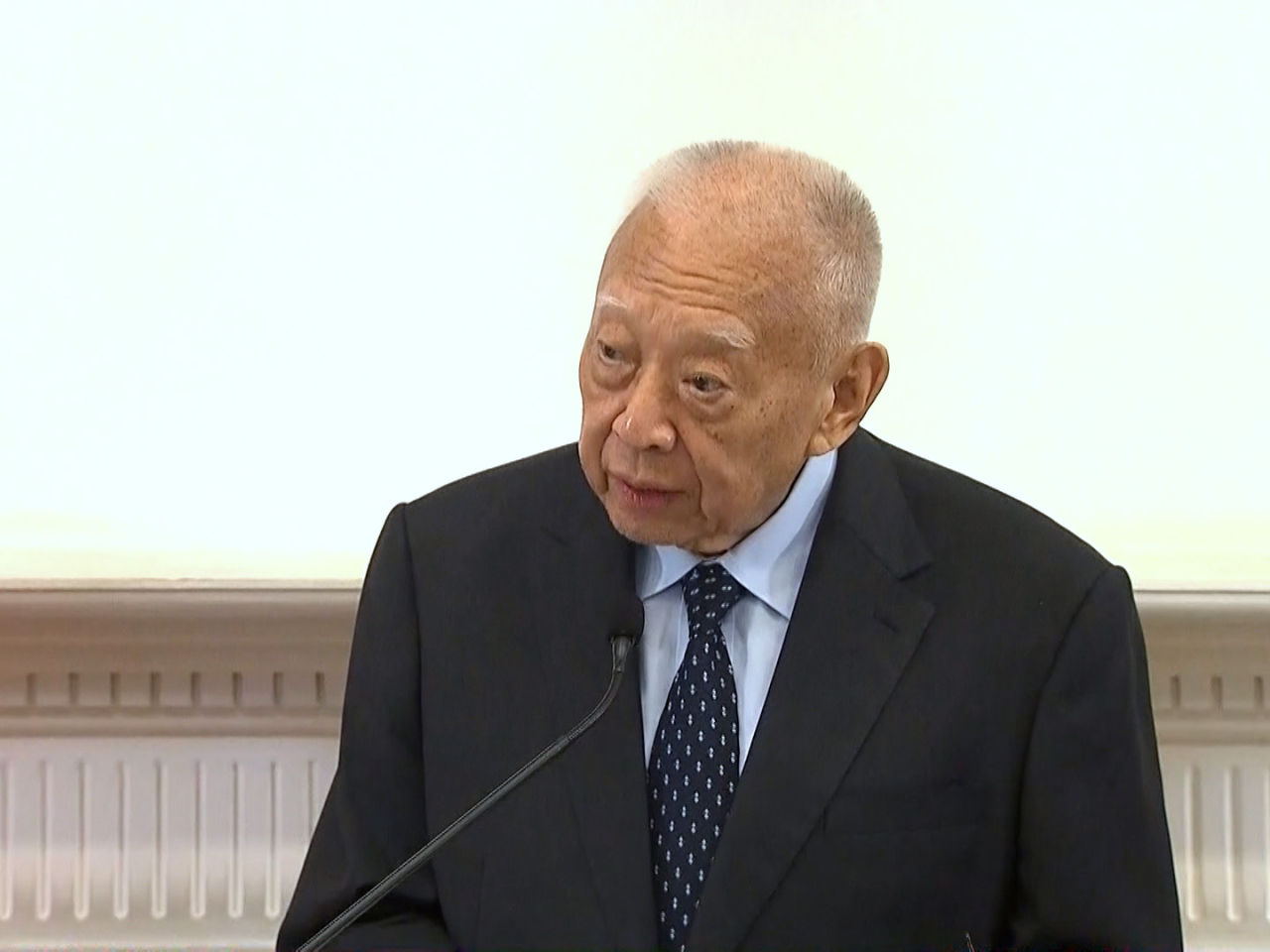 李家超：沉痛哀悼董建華逝世　畢生為香港所作巨大貢獻將永存心中（港台圖片）