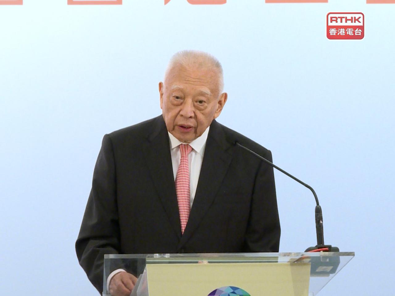 The DAB says Tung encouraged Hong Kong people to contribute more to the development of both the SAR and the nation. File photo: RTHK