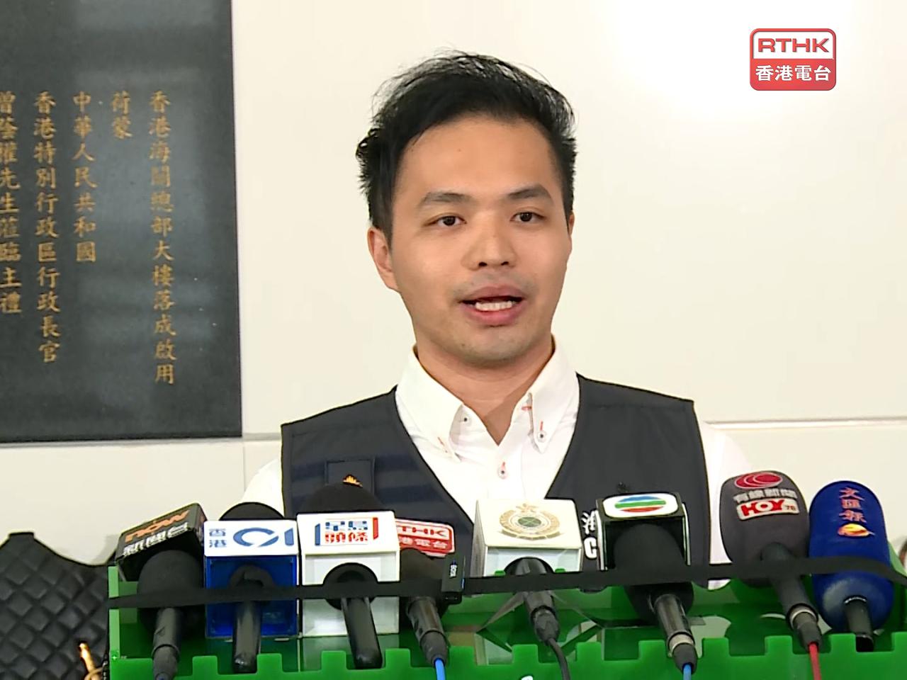 Lo Ming-ho says the counterfeit items could be one-fourth the cost of the genuine ones. Photo: RTHK