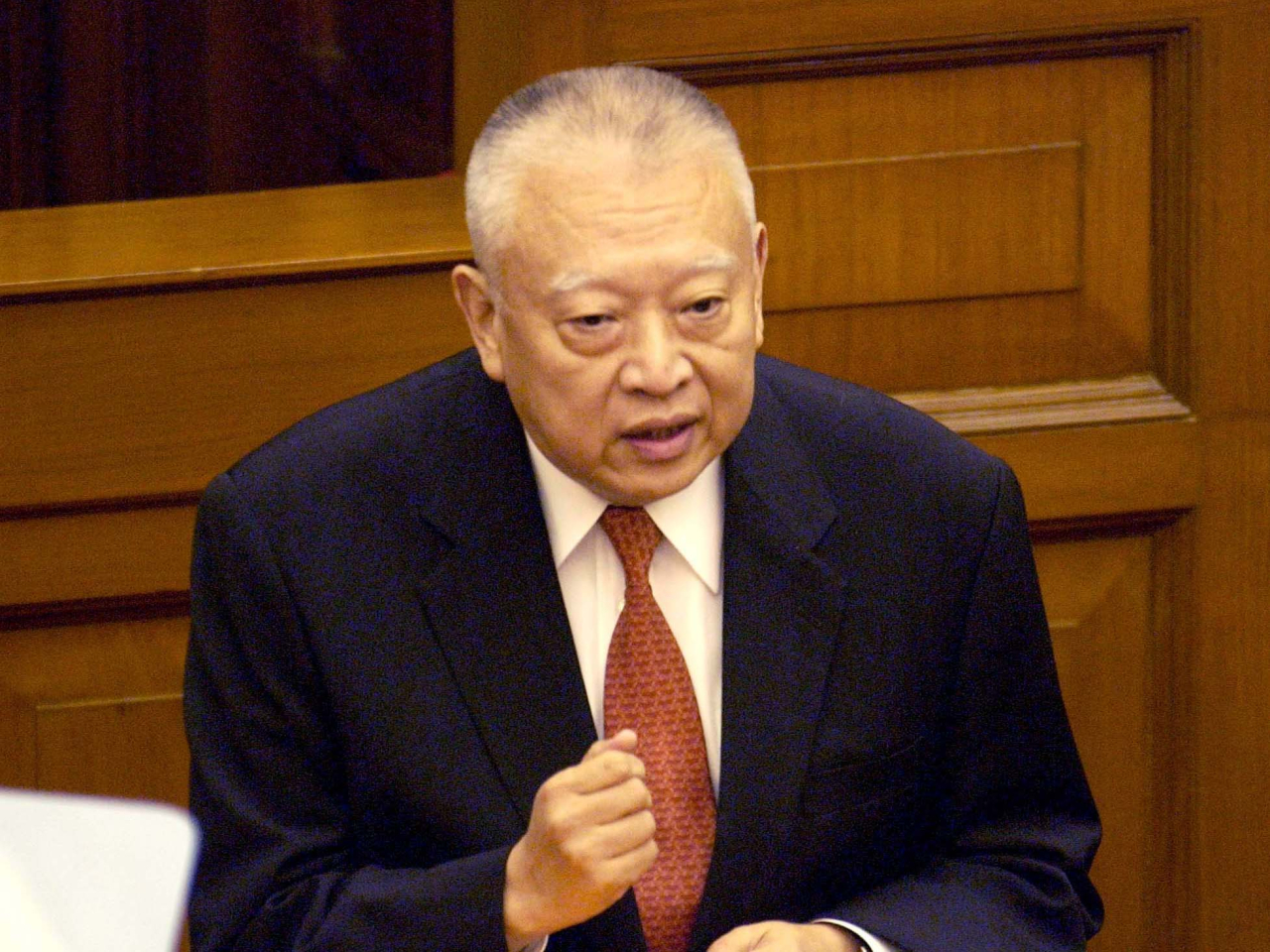 中央港澳辦、國務院港澳辦致唁電，對香港首任行政長官董建華逝世表示沉痛哀悼。（政府新聞處資料圖片）