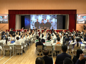 「天宮課堂」早上舉行　航天員與港澳學生天地對話