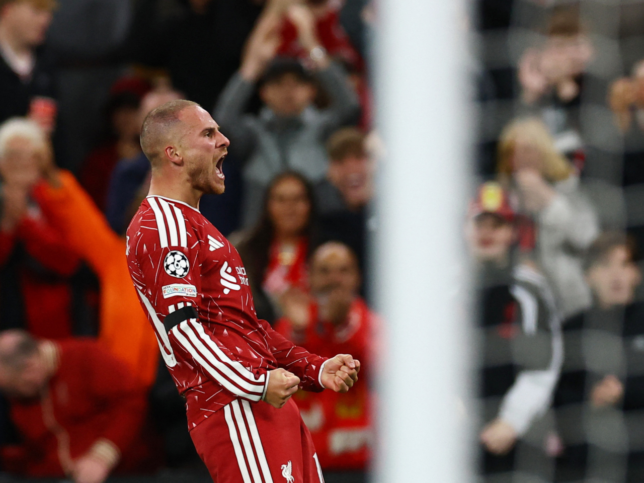 Alexis Mac Allister scored the winner for Liverpool against Atletico Madrid at Anfield. Photo: Reuters
