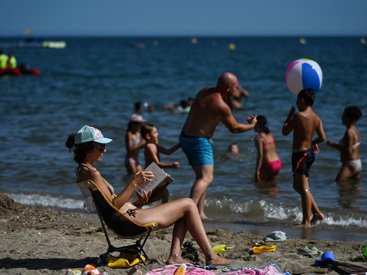 Global sea surface temperatures also set a new daily high and tied equal-hottest for August. File photo: AFP