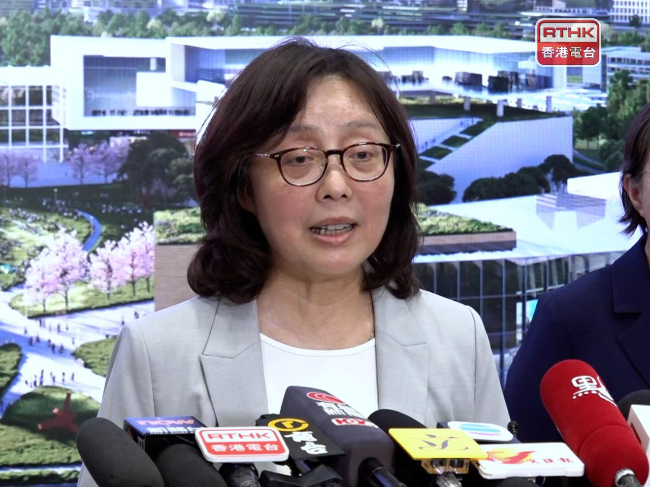 Bernadette Linn says the Kwu Tung North New Development Area is gradually taking shape. Photo: RTHK