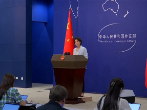 外交部：坚定支持香港依法维护国家安全　打击危害国家安全行为
