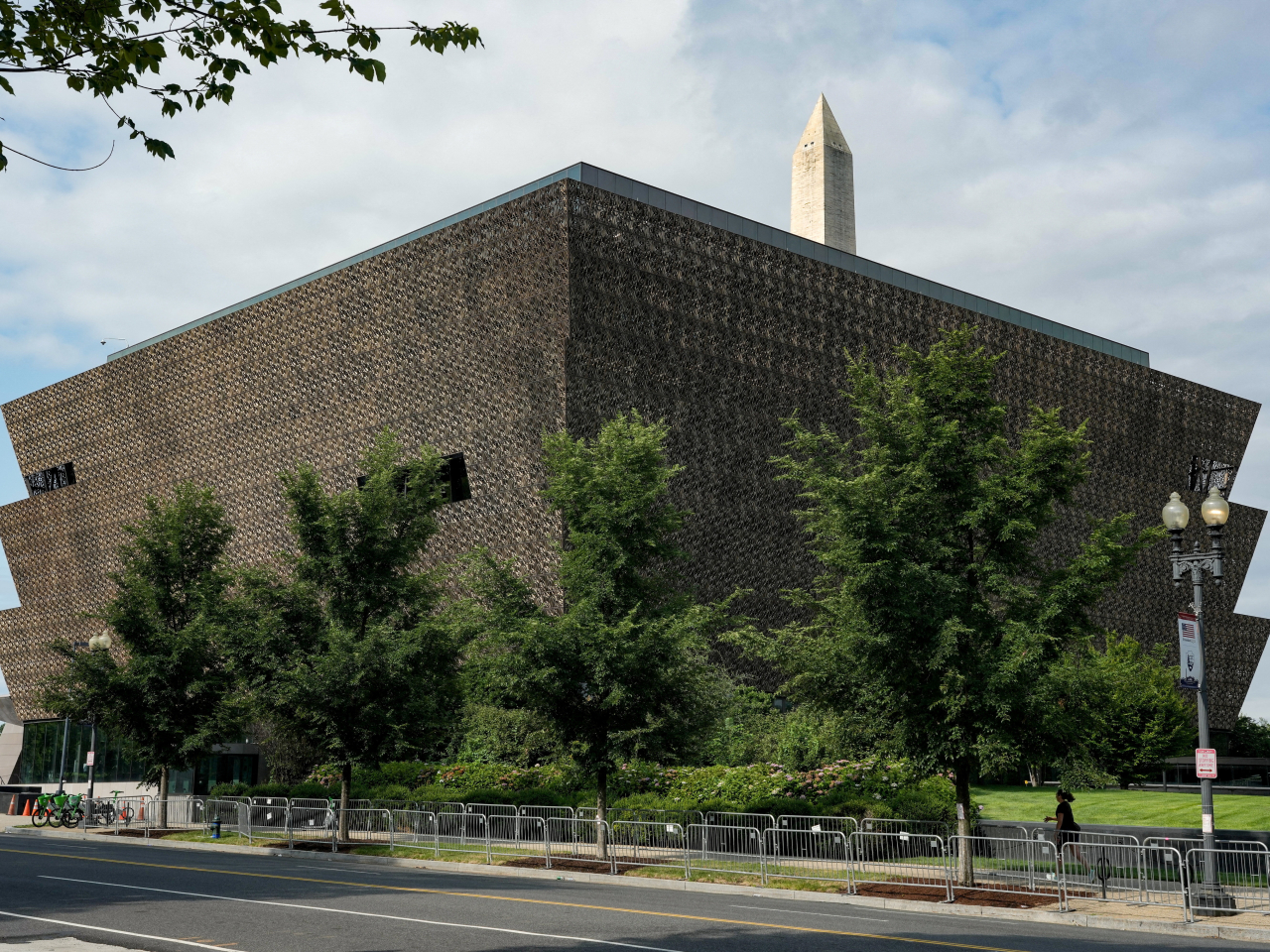 Donald Trump wants two George Washington statues at the Smithsonian National Museum of African American History & Culture in the capital. File photo: Reuters