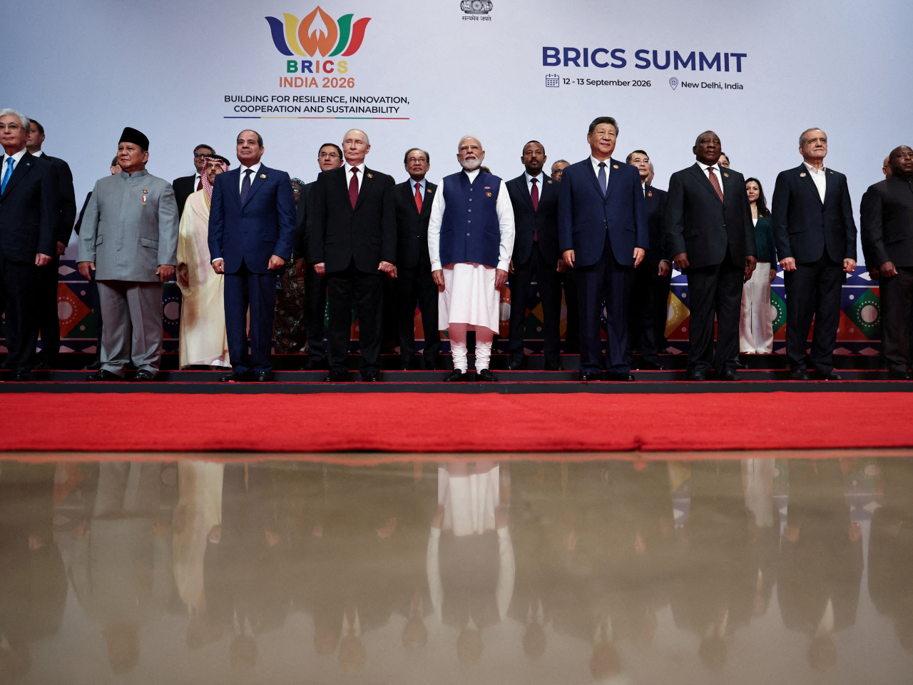 Xi Jinping says Brics should leverage strengths in being rooted in emerging markets and connected with the Global South. Photo: Reuters