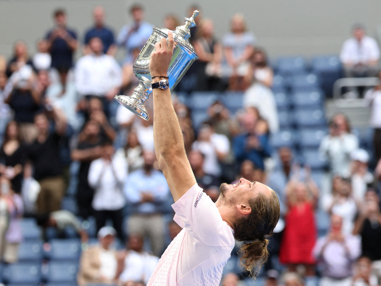 Zverev's victory at Flushing Meadows earns him the second Grand Slam crown of his career. Photo: Reuters