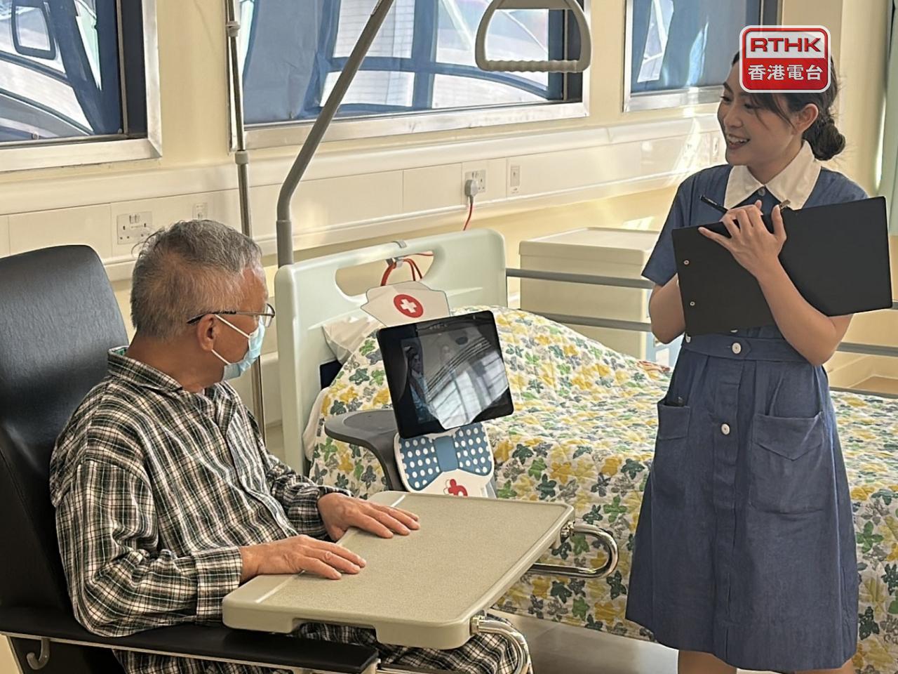 More than 60 percent of elderly dementia patients who listened to their favourite songs from the past in a trial scheme showed a reduction in their level of agitation. Photo: RTHK