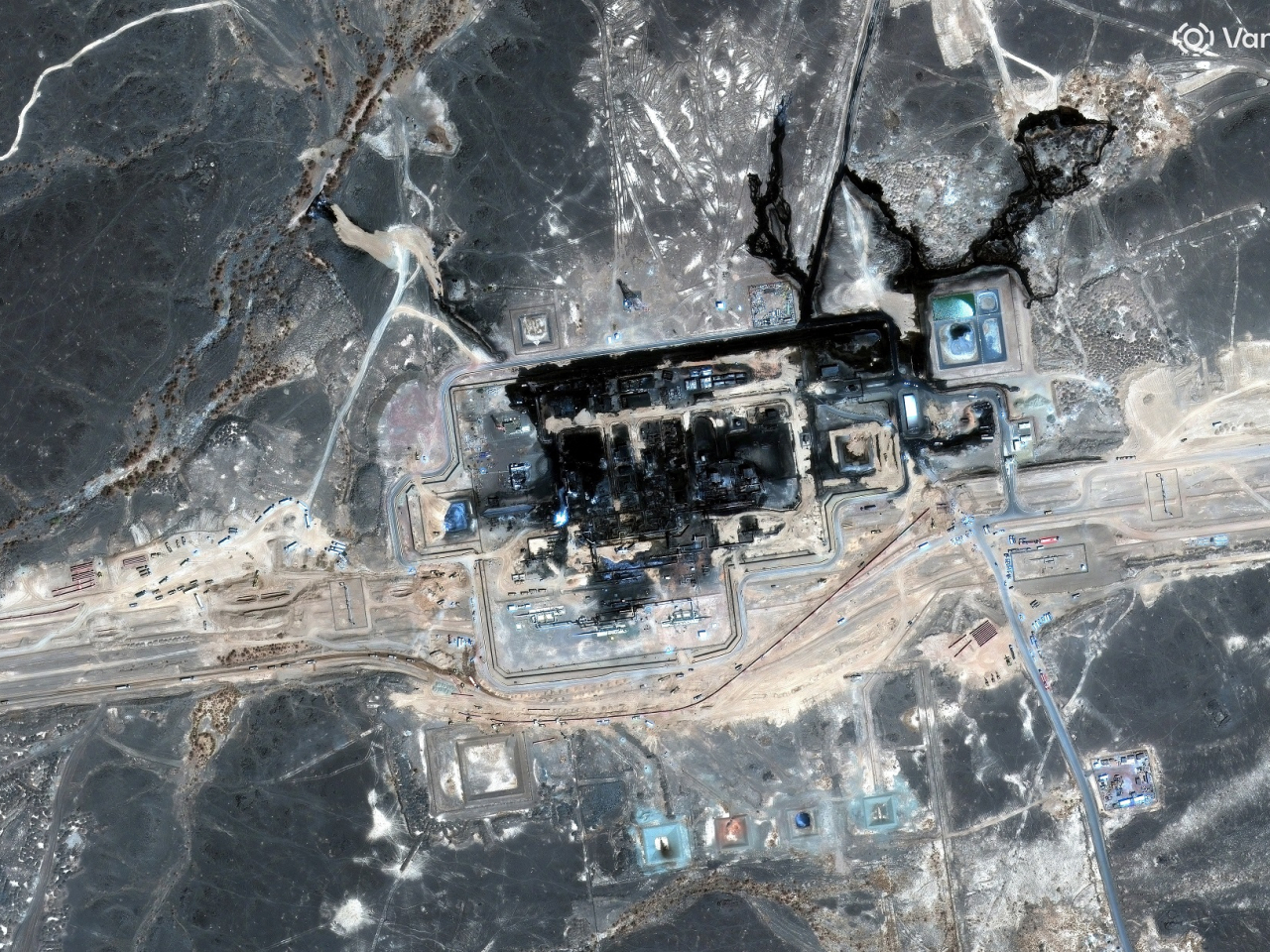 A strike on Saudi Arabia's East-West pipeline has exacerbated fears of further disruptions to global oil supplies. Photo: handout via Reuters