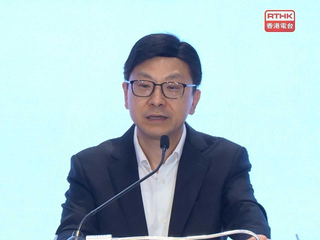 孫玉菡說，政府會與安老業界共同思考，如何更好應對人口老化的挑戰。（梁禎祥攝）
