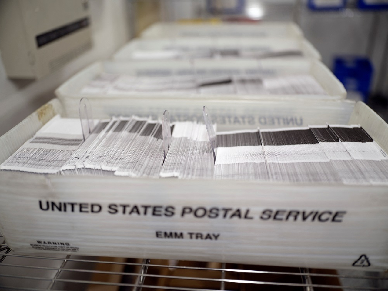 Donald Trump has opposed mail voting and falsely blamed it for his 2020 election loss. File photo: Reuters
