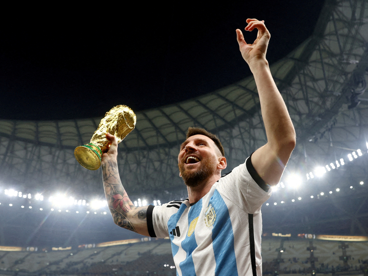 Messi, 39, is set to hang up his boots on international duty after a two-decade career. File photo: Reuters