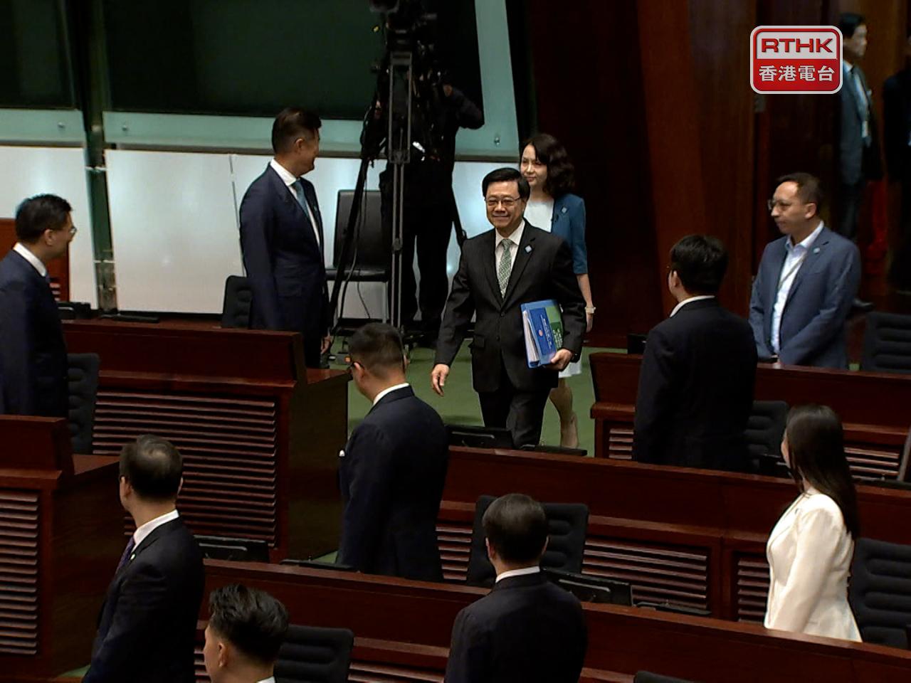 John Lee says the government will improve the city&rsquo;s IP regime and push ahead with patent-system reforms to support innovation. Photo: RTHK