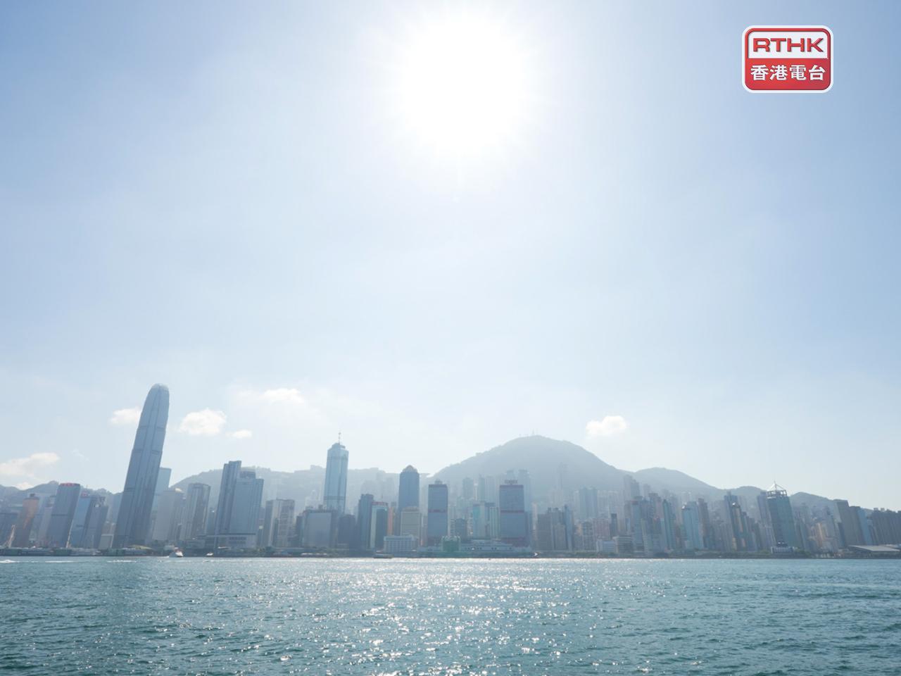 發言人說香港當前正迎來最好的發展時期。（港台圖片）