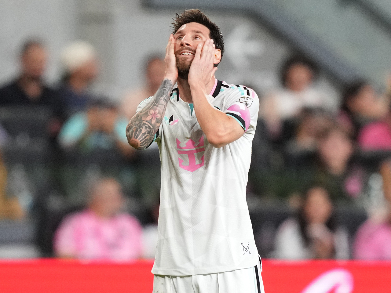 The Campeones Cup is the 49th trophy of Lionel Messi's storied career. Photo: Reuters