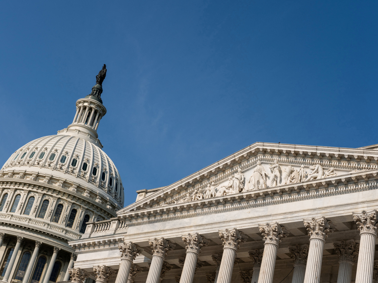 The House of Representatives has approved the sanctions package against Russia in a 262-159 vote. File photo: Reuters