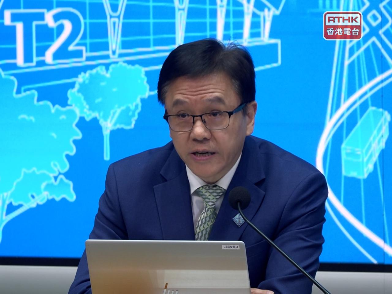 Sun Dong says the target for higher innovation spending will apply to university research as well as commercial activities. Photo: RTHK