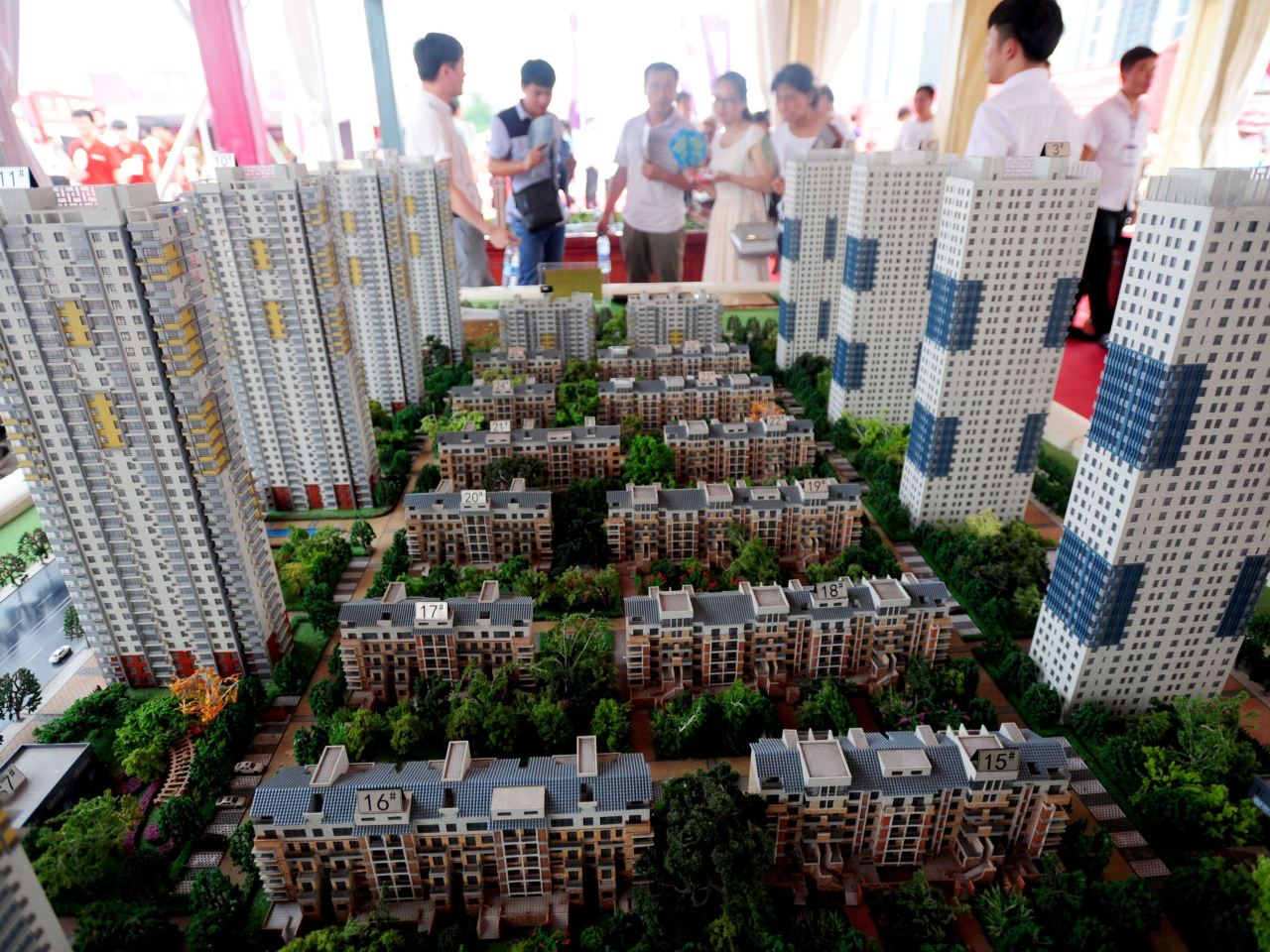 住建部稱現樓銷售是大勢所趨，近年現樓銷售面積保持正增長。（新華社資料圖片）