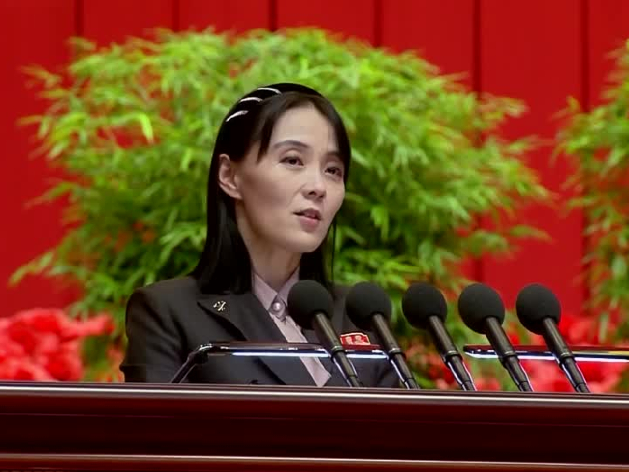 金與正譴責美國主導的多國聯合軍演，暗示朝方將強硬應對。 （路透社資料圖片）