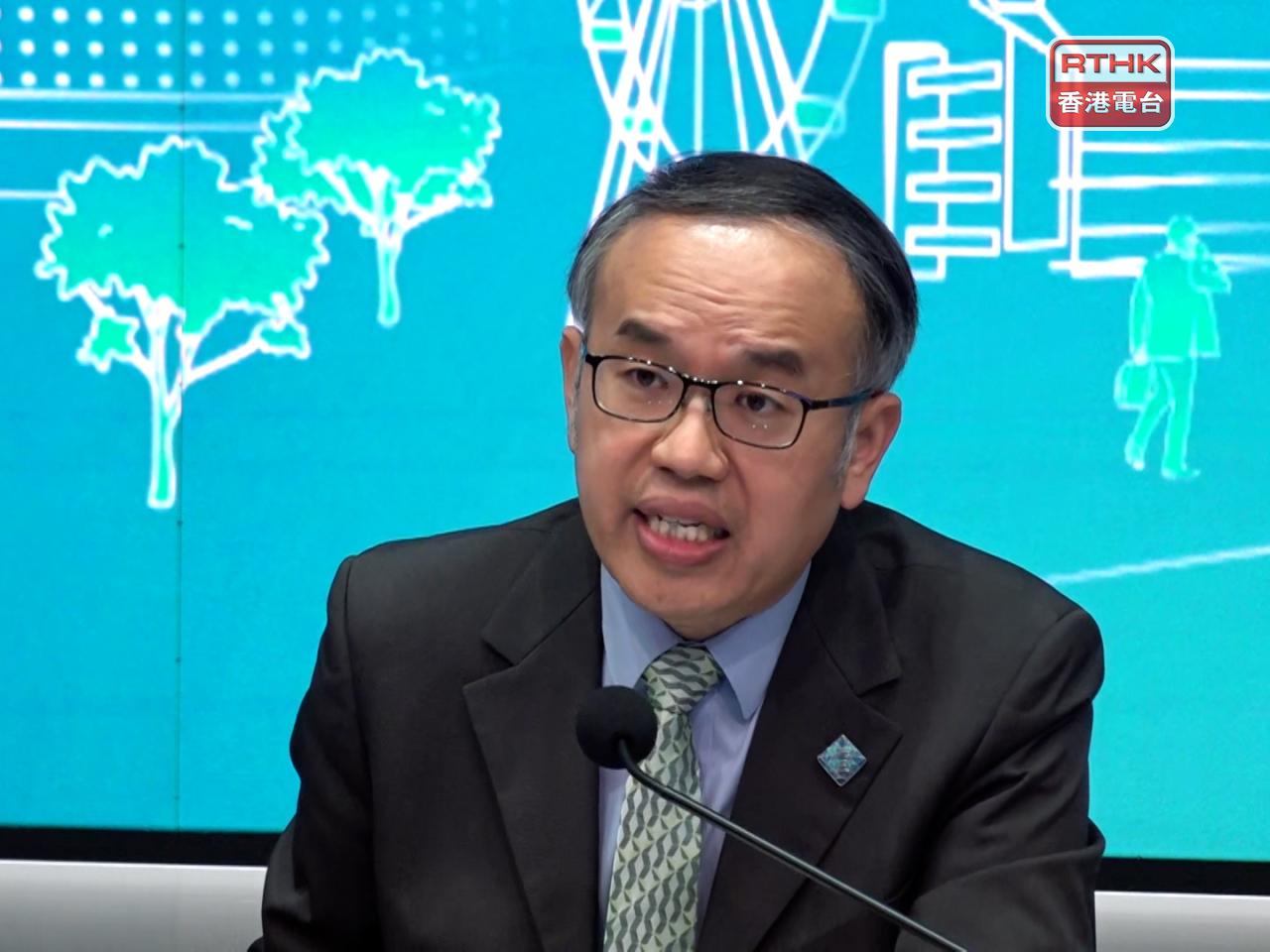 許正宇說五年規劃對香港的意義在於思維轉變，用更長遠眼光和更廣闊視野，謀劃金融發展。（彭冠中攝）