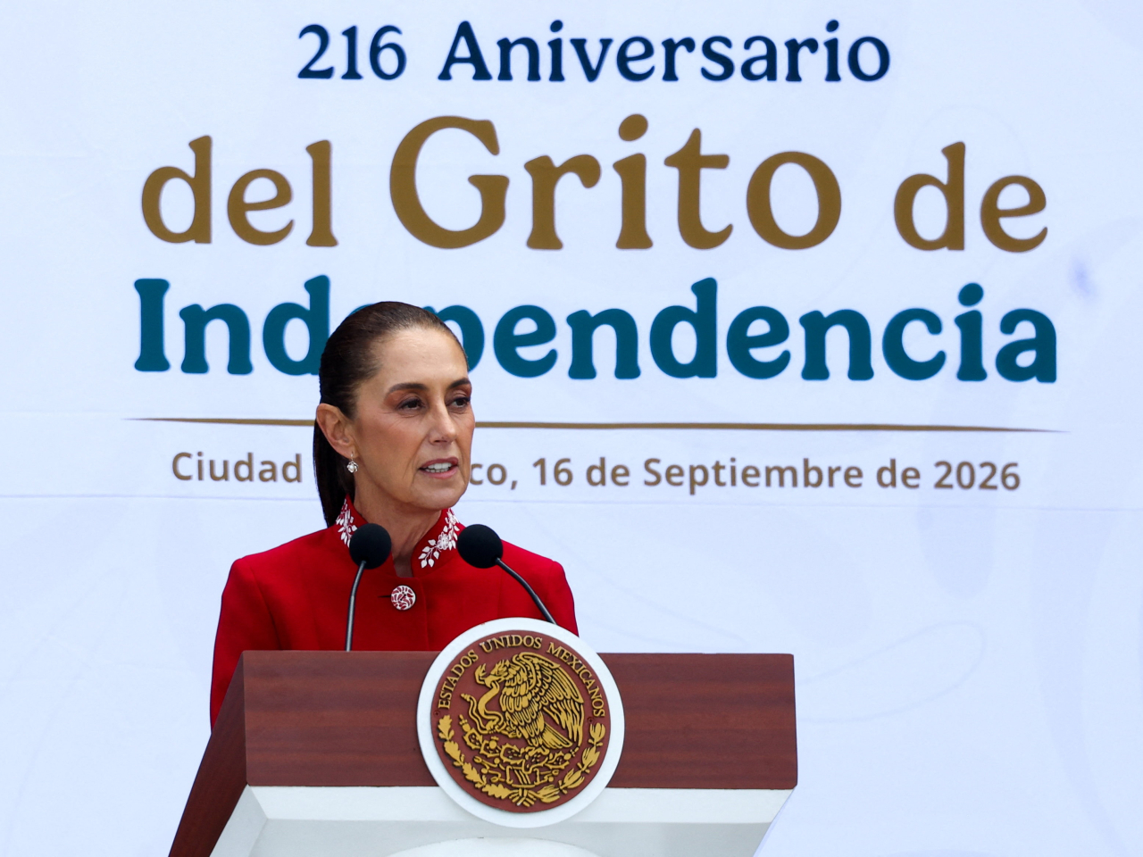 Mexican President Claudia Sheinbaum says she's continuing to talk to US President Donald Trump about tariff reduction. File photo: Reuters