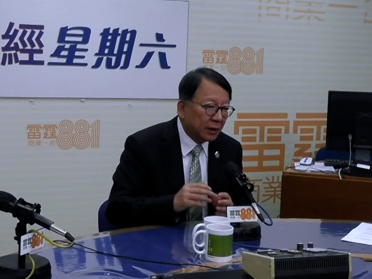 陳國基說，北都大學城可以實現教育、科技、人才一體化發展。（商台提供）