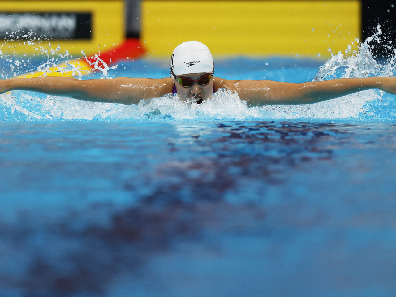 Yu Zidi is hotly tipped to make an impact at the 2028 Los Angeles Olympics. Photo: Reuters