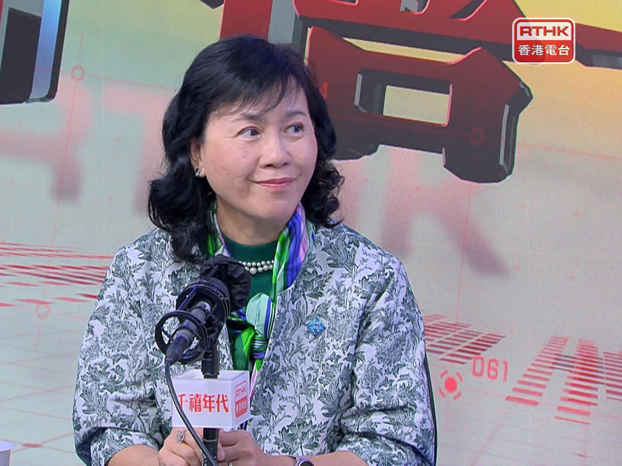 陳美寶表示，香港會與上海雙方都是國際航運中心，極端天氣很多時會影響港口運作，因此雙方正探索可否互相補足。