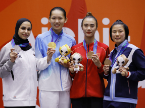 HK's Wong Cheuk-lee wins karate bronze at Asian Games