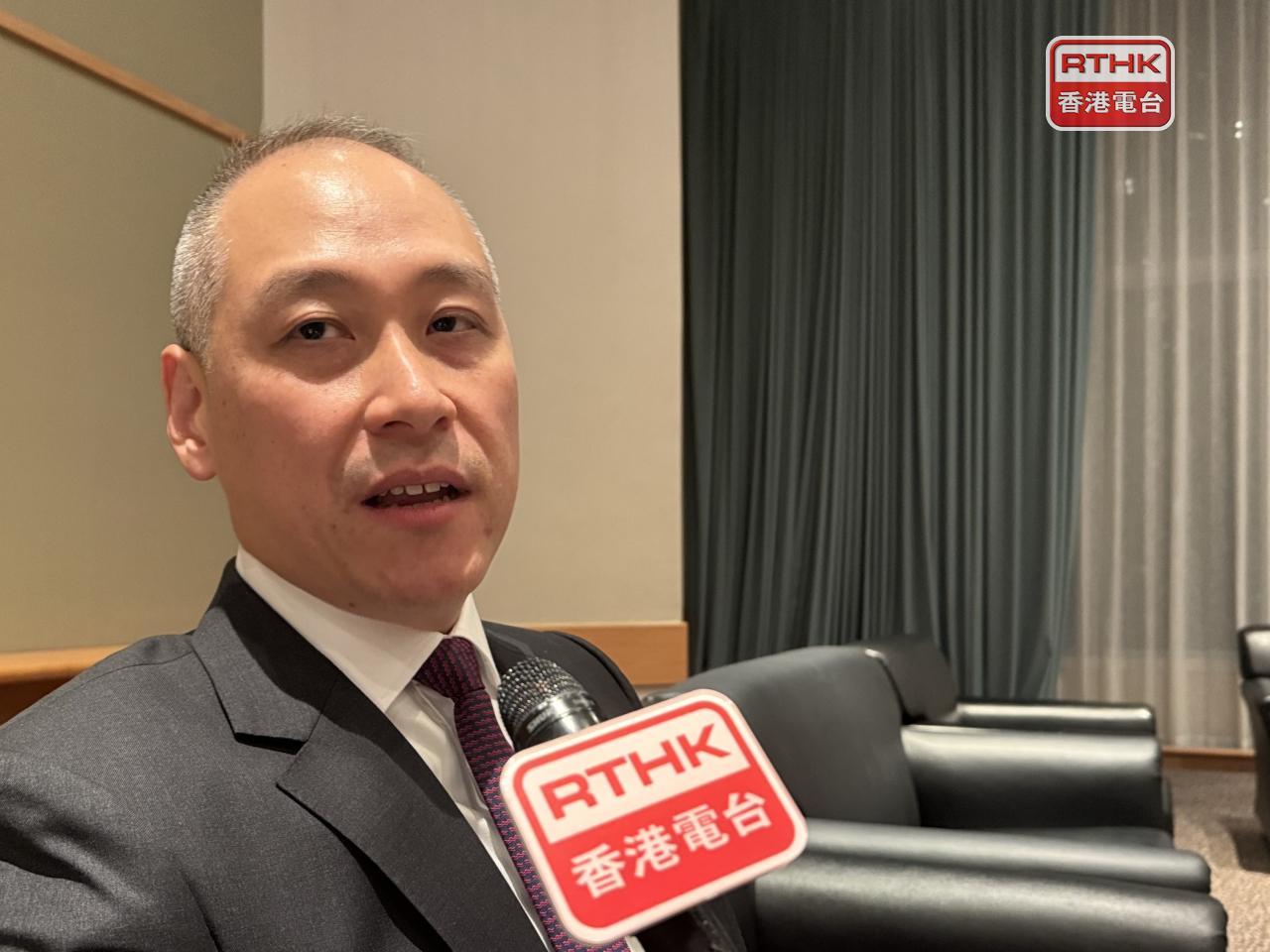 李惟宏相信市場會保持以披露為本，現時或未來機制都有足夠渠道保障股東權益。（趙嘉駿攝）