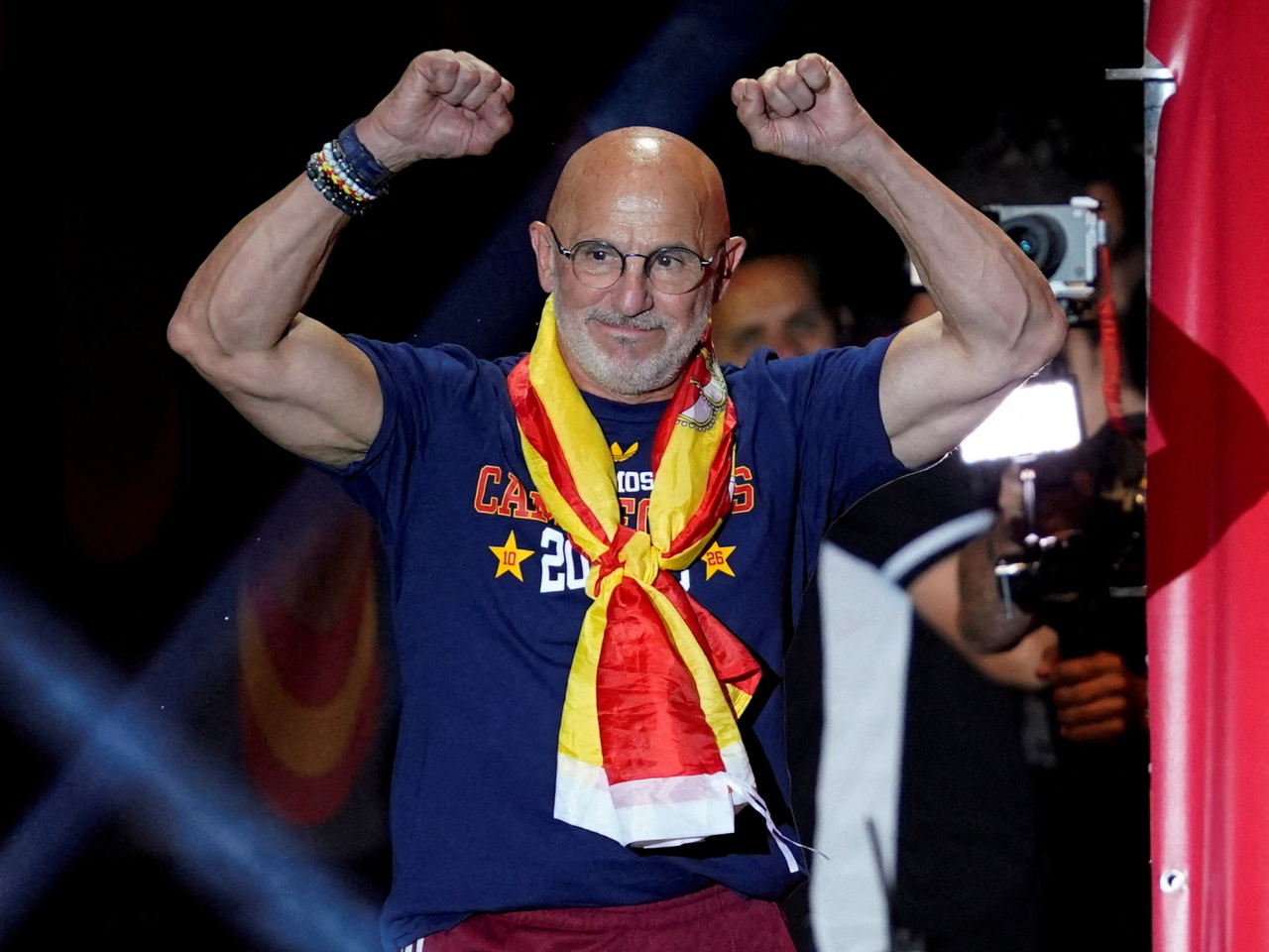 De la Fuente has led Spain to three major international trophies since taking charge in 2022. File photo: Reuters