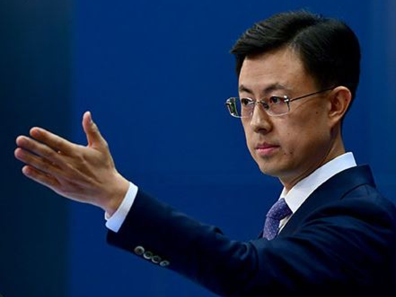 Guo Jiakun says China has consistently opposed illegal unilateral sanctions that lack a basis in international law or UN authorisation. Photo courtesy of Ministry of Foreign Affairs