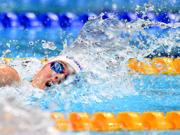 Haughey delivers another golden splash at AG