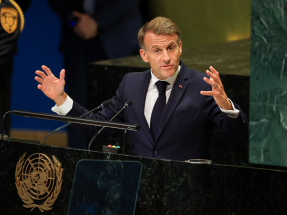 Macron denounces Trump's Gaza diplomacy at UN