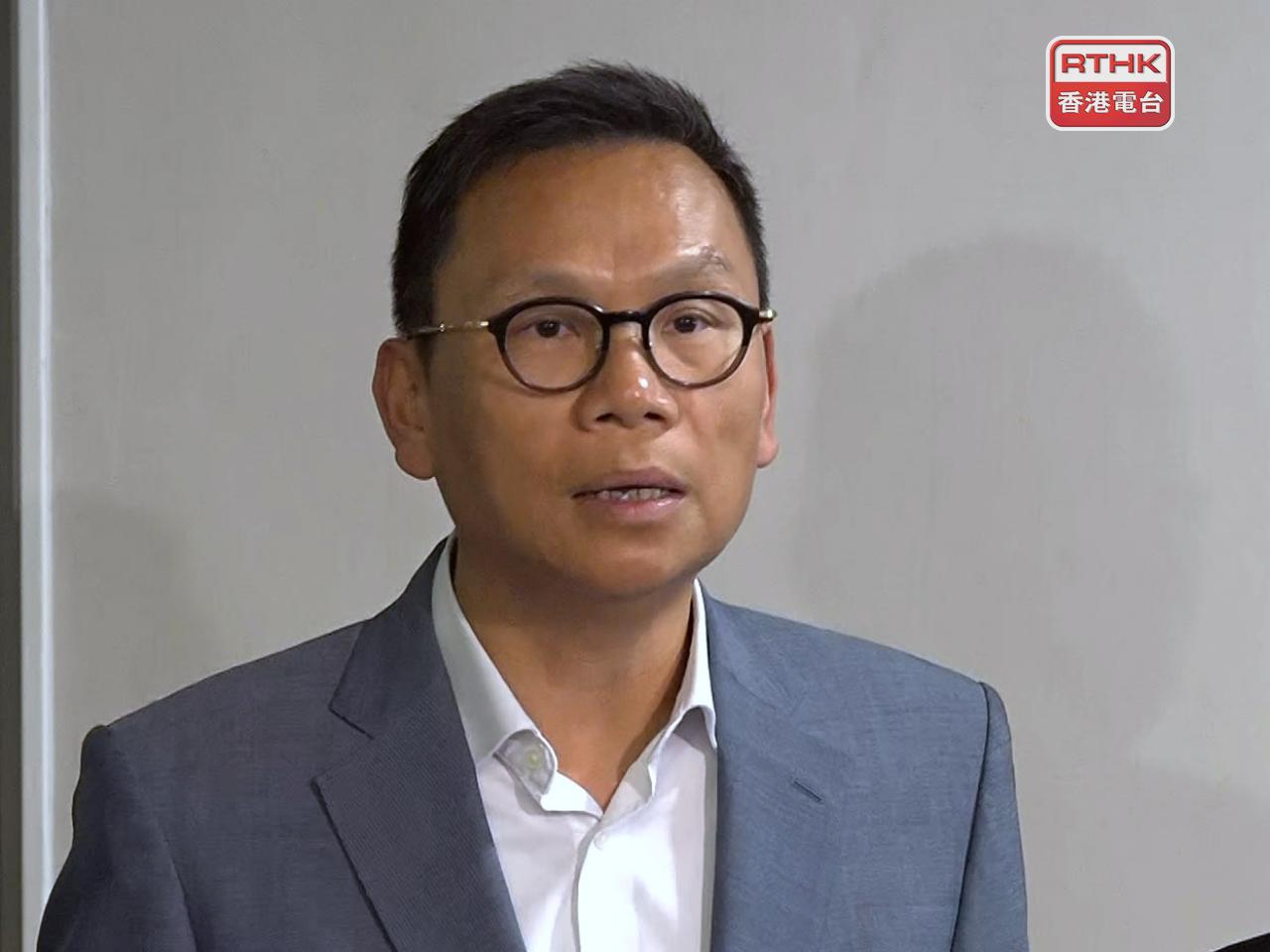 陳恒鑌表示，新口岸開通初期，預計仍有多方面要理順。（郭志強攝）