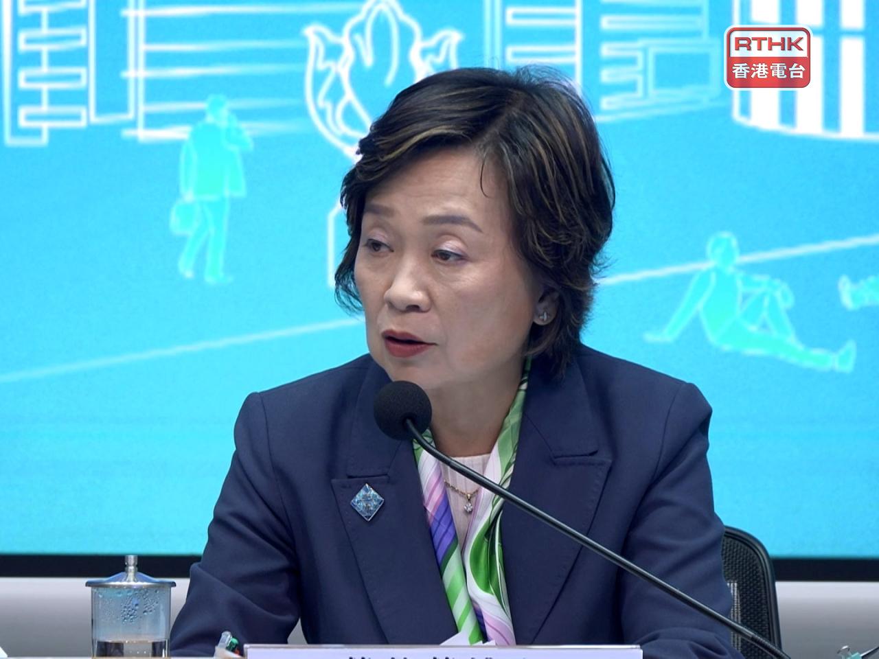 蔡若蓮明日出席由世界技能組織舉辦的第48屆世界技能大賽，為中國香港代表團打氣。（港台圖片）