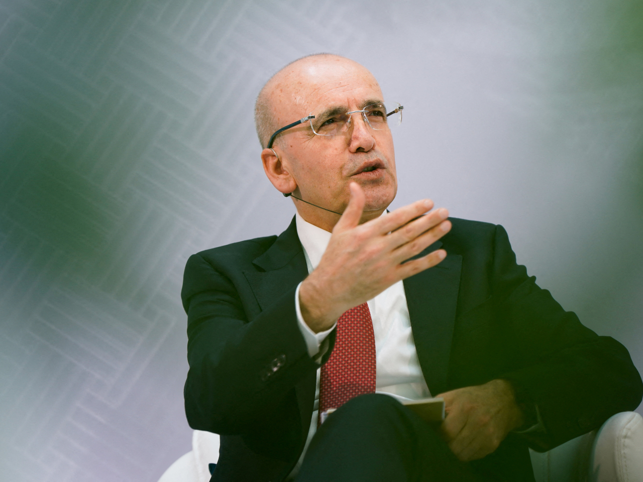 Turkey's Finance Minister Mehmet Simsek has rejected suggestions that he will step down because of a financial scandal. File photo: Reuters