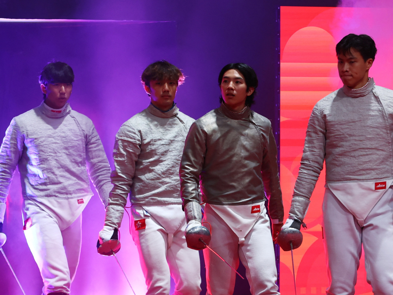 Hong Kong's men sabre team lost 24-45 to South Korea in the semifinal. Photo: Reuters