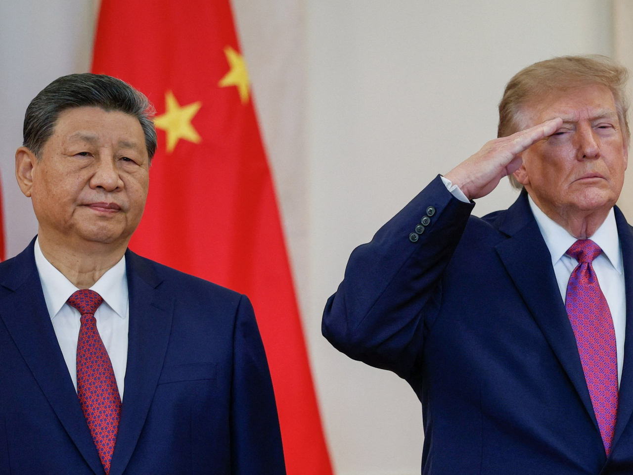 王毅指，美方的最高規格禮遇，顯示對習近平的充分尊重和對中美關係的高度重視。（路透社）