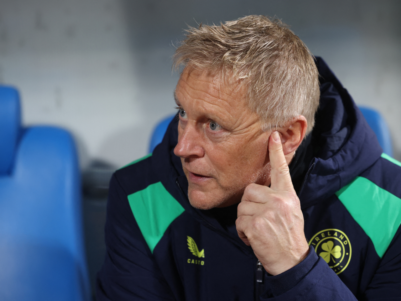 Republic of Ireland manager Heimir Hallgrimsson says an unnamed player decided to leave the squad because of the Israel fixture. File photo: Reuters