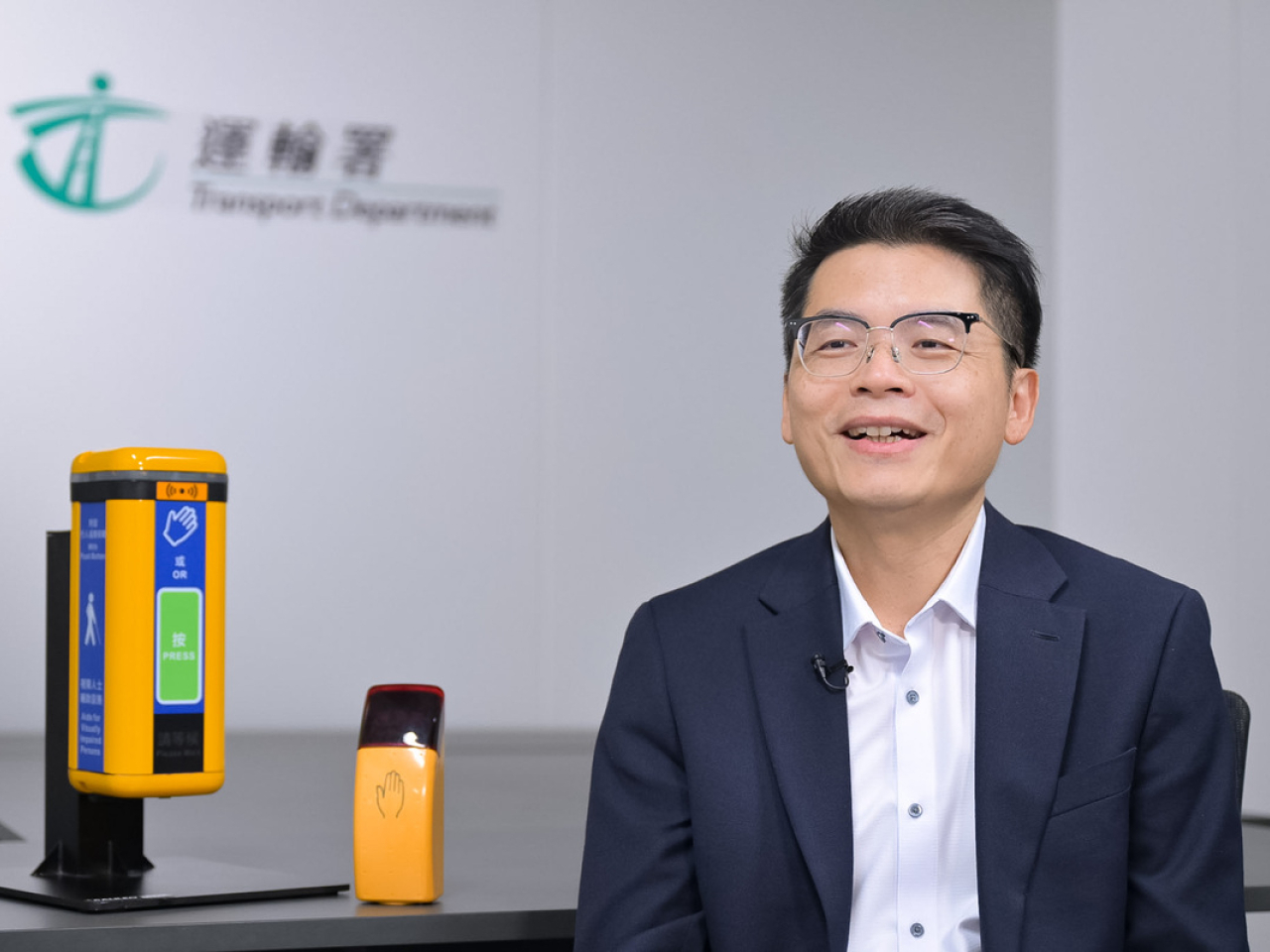 郭家駿表示，確保道路安全、提升市民出行體驗是政府地區治理工作重要一環。（政府新聞網）